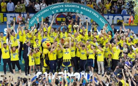 F.Bahçe Beko Türkiye Sigorta Basketbol Süper Ligi’nde Şampiyon!