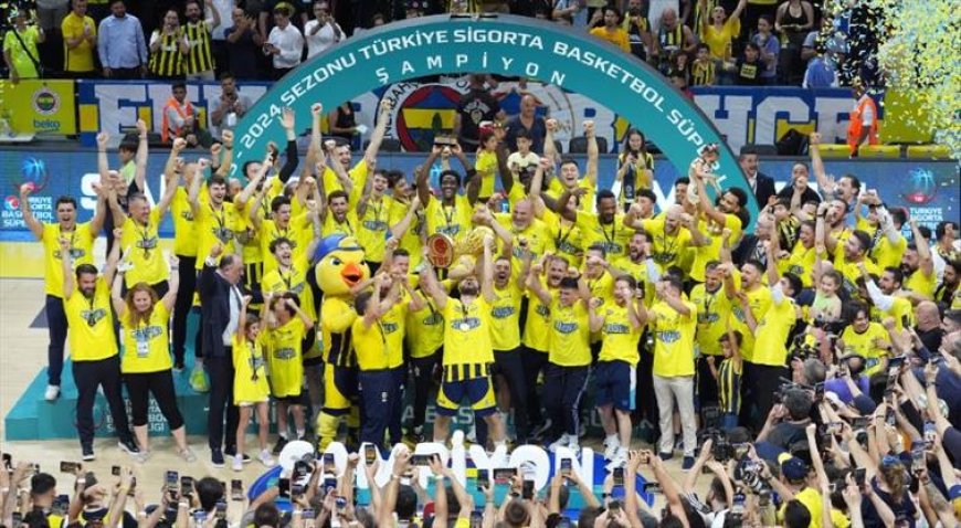 F.Bahçe Beko Türkiye Sigorta Basketbol Süper Ligi’nde Şampiyon!