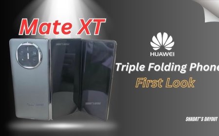 Üçe Katlanan Devrim Huawei Mate XT