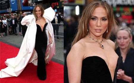 Jennifer Lopez’in Bronzer Trendi Broadway’i Fethetti!