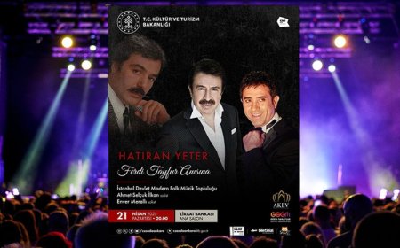 Ahmet Selçuk İlkan’dan Ferdi Tayfur Anısına “Hatıran Yeter” Konseri 21 Nisan’da Ankara’da